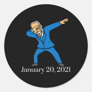 2021 Shirt Biden Dabbing Tee Shirt  Classic Round Sticker