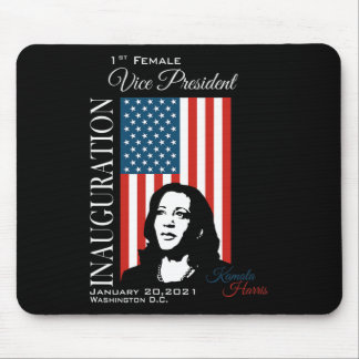 2021 Souvenir First Female Vp Harris Biden  Mouse Pad