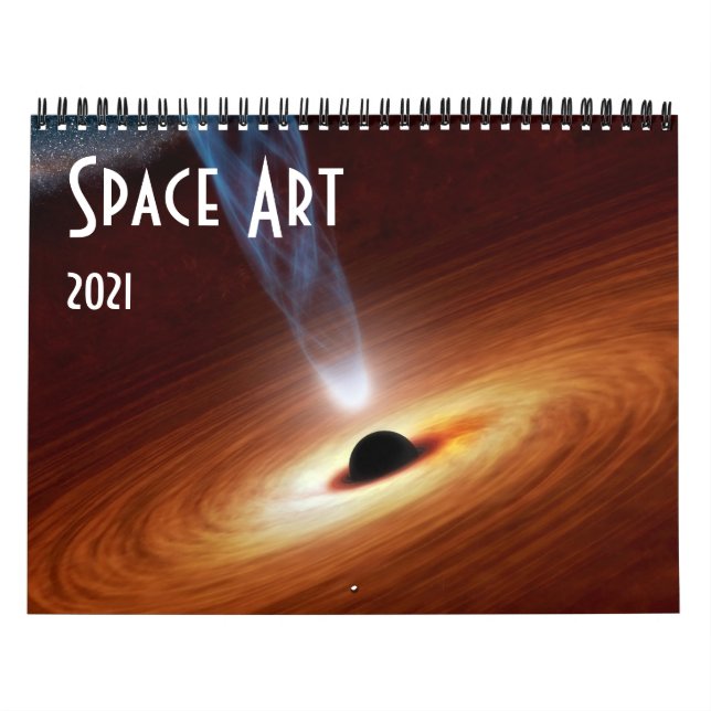 2021 Space Art Astronomy Universe Calendar (Cover)