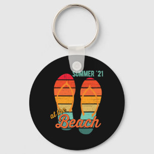 2021 Summer Family Beach Ocean Vacation Matching F Key Ring