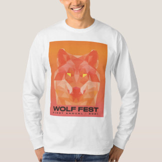 2021 Wolf Fest Long T-Shirt - logo on front