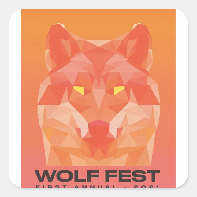 2021 Wolf Fest Stickers (Front)