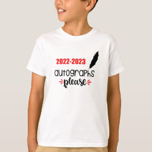 2022-2023 Autographs Please T-Shirt