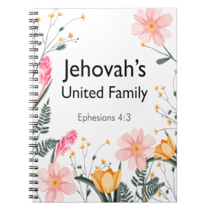 2022-23 Circuit Assembly Jehovah's United Family  Notebook
