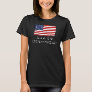 2022 4th Of July Independence Day Us American Flag T-Shirt