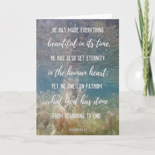 2022 Ancient Waters: Ecclesiastes 3:11  Card