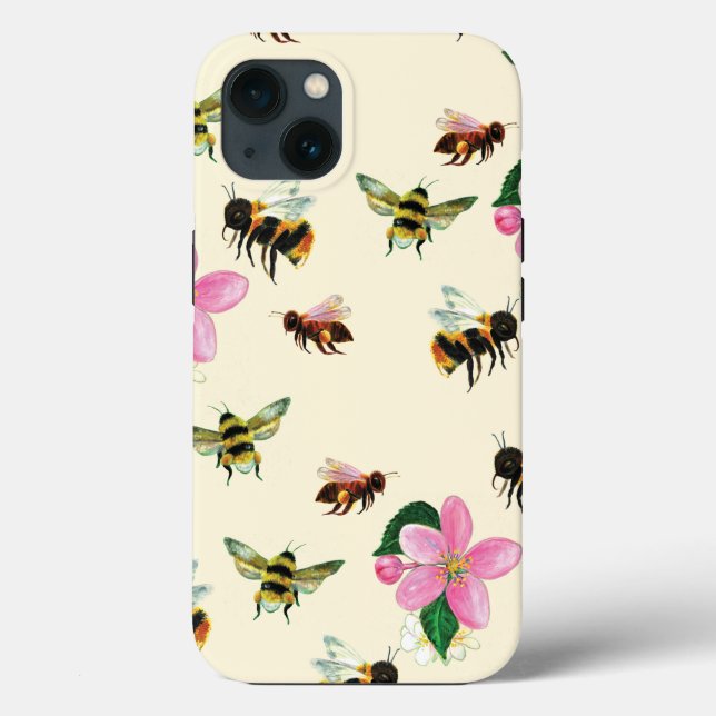 2022 Bees and bumblebees  Case-Mate iPhone Case (Back)