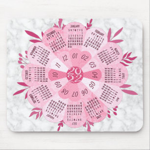 2022 Calendar (See Description for New Version) Mouse Pad