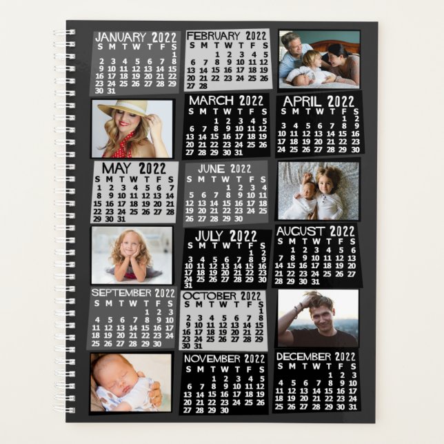2022 Calendar (See Description for New Version)  Planner (Front)