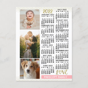 2022 Calendar (See Description for New Version)  Postcard
