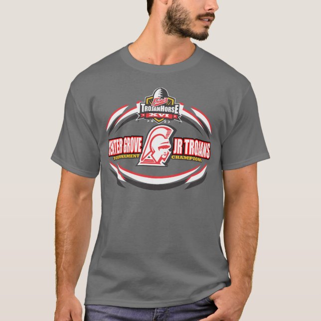 2022 Centre Grove Trojan Horse Championship Team T-Shirt (Front)