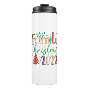 2022 Christmas Family Thermal Tumbler