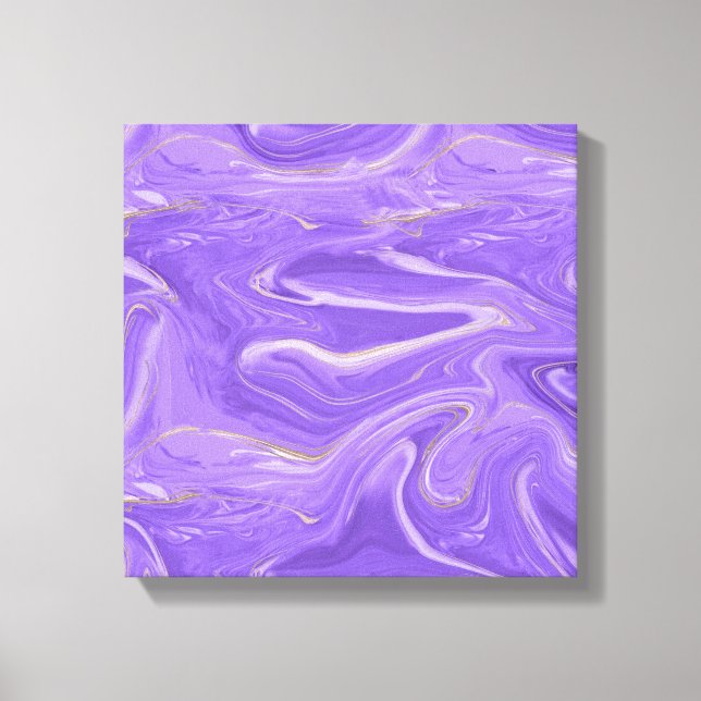 2022 colour of the year in marble canvas print (Front)