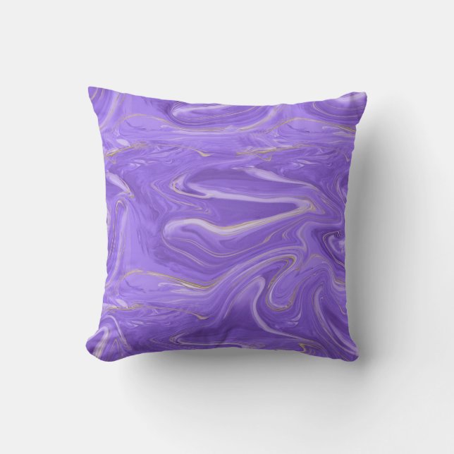 2022 colour of the year marble abstract cushion (Front)