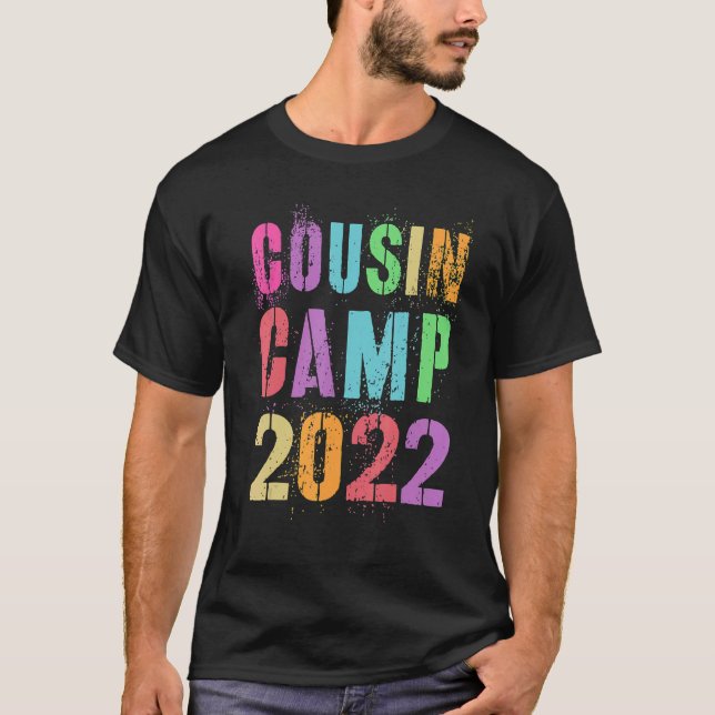2022 Cousin Camp Grandma Grandpa Summer Trip T-Shirt (Front)