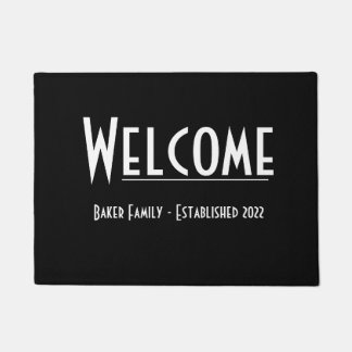 2022 Customisable Welcome Mat SM