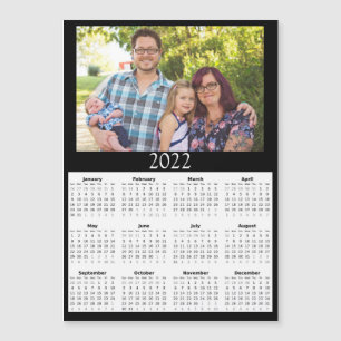 2022 Customised Photo Calendar Mini Magnet