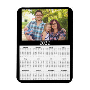 2022 Customised Photo Calendar Mini Magnet