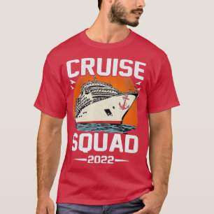 2022 Family Cruise Men Women Boys Girls Sailing an T-Shirt