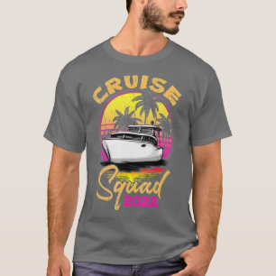 2022 Family Cruise Men Women Boys Girls Sailing an T-Shirt
