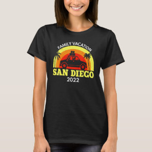 2022 Family Vacation San Diego Ca Matching Car Tri T-Shirt