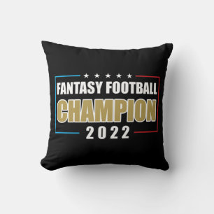 2022 Fantasy Football Champion USA Football Cushion