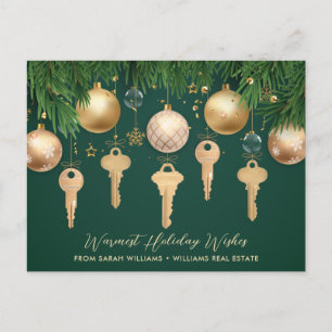 2022 Golden Keys Real Estate Holiday Postcard