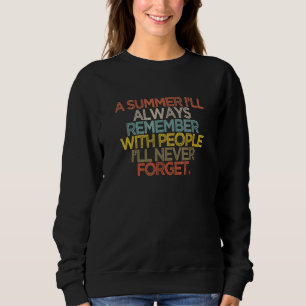 2022 Graphic Friends Beach Summer Summer Activitie Sweatshirt