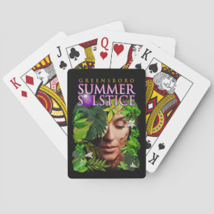 2022 Greensboro Summer Solstice Festival Souvenir Playing Cards
