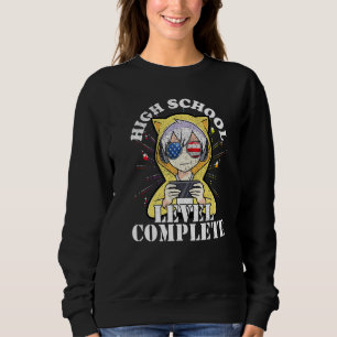 2022 High School Graduation Gamer Sunglasses Ameri Sweatshirt