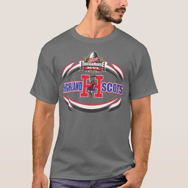 2022 Highland Scots Trojan Horse Tournament Team T-Shirt (Front)