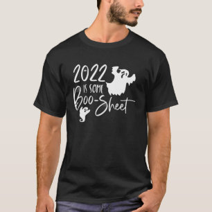 2022 Is Some Boo Sheet Funny Halloween Men Women K T-Shirt
