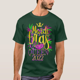 2022 Mardi Gras Queen Crown Mask, 2022 Mardi Gras T-Shirt