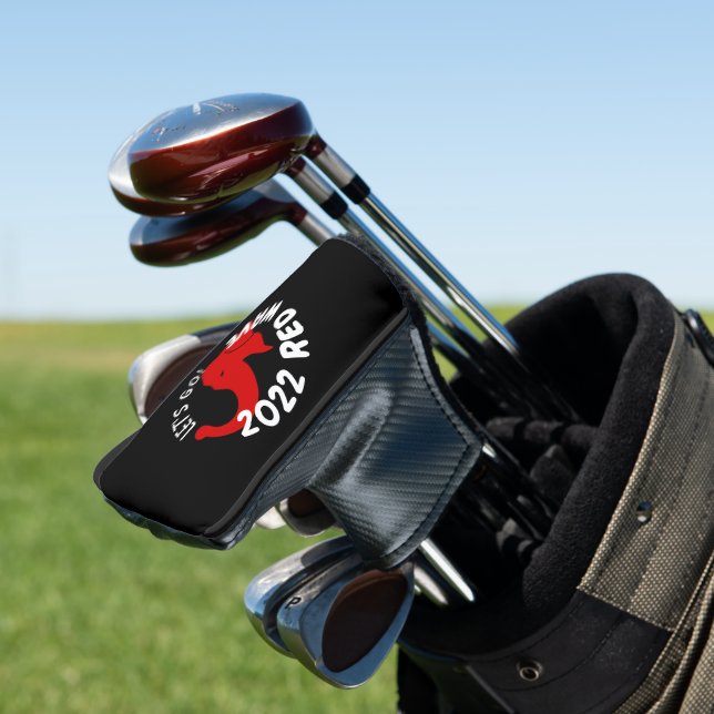 2022 MIDTERMS RED WAVE LET'S GO GOLF HEAD COVER (In Situ)