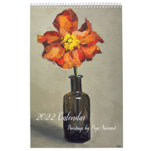 2022: Paintings by Piya Samant Calendar