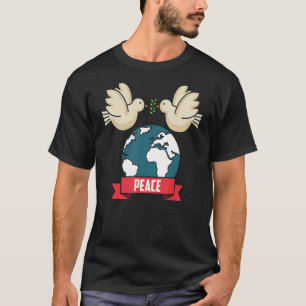 2022 Peace Global Peace International Unity Love P T-Shirt