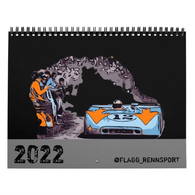 2022 RACING CALENDAR (Cover)