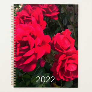 2022 Red Roses Rosarium Planner