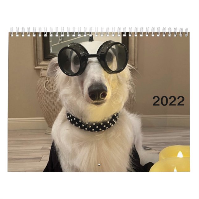 2022 Silken Windhounds (Dressed Up/Silly) Calendar (Cover)