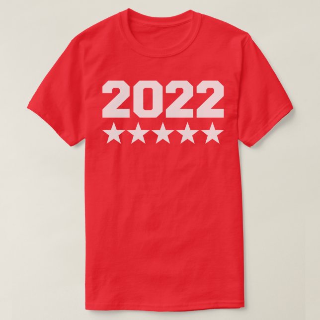 2022 stars T-Shirt (Design Front)
