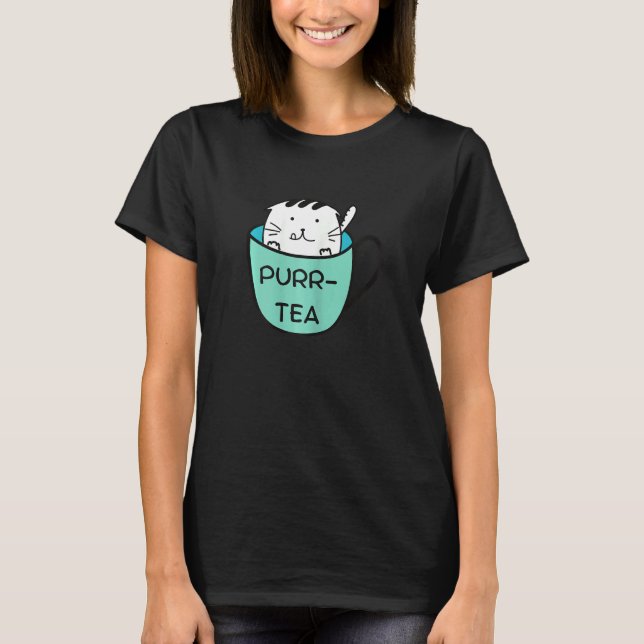 2022 Summer Cat Summer Tea Cute Puns Vacations Kit T-Shirt (Front)