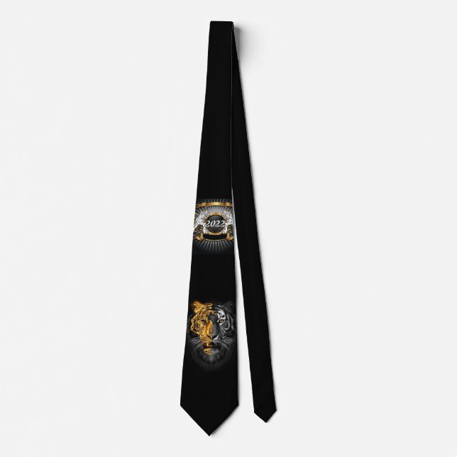 2022 tiger Neck Tie (Front)