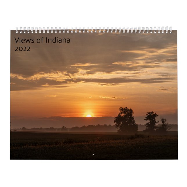 2022 Views of Indiana Calendar (Cover)