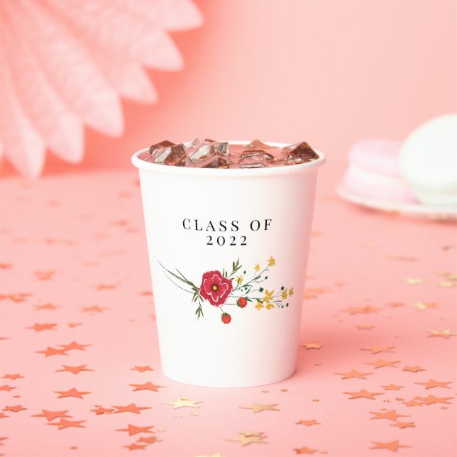 2022 Wildflower Graduation Paper cup (Insitu)