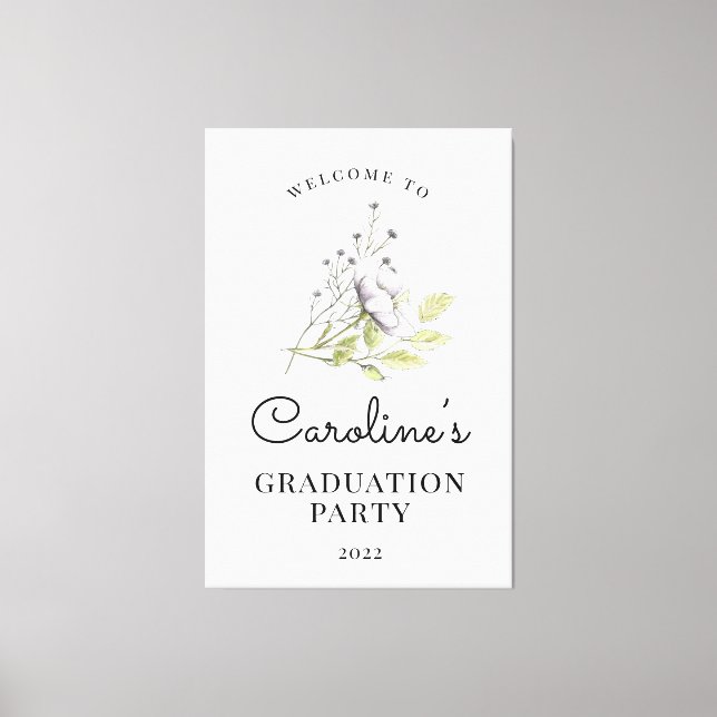 2022 Wildflower Graduation Welcome Sign (Front)