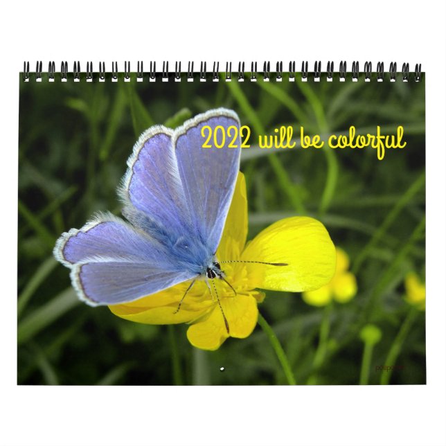 2022 will be colourful calendar (Cover)