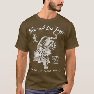2022 Year Of The Tiger Chinese Zodiac Chinese New  T-Shirt