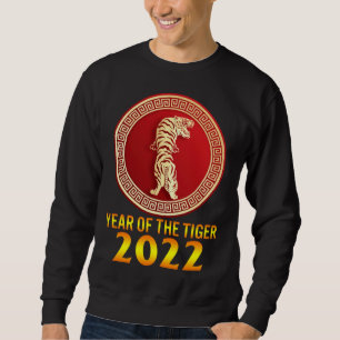 2022 Year Of Tiger Lunar Happy New Year Chinese Zo Sweatshirt