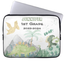 2023-2024 Name Label Back To School Cute Dinosaur