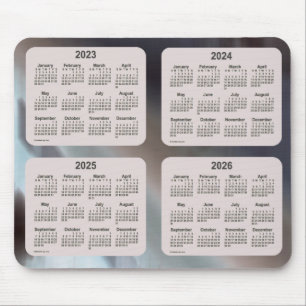 2023-2026 Shadows 4 Year Calendar by Janz Mouse Pad
